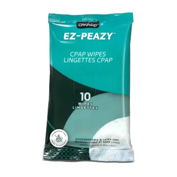 CPAPology EZ-PEAZY CPAP Wipes, Unscented, Travel Pack