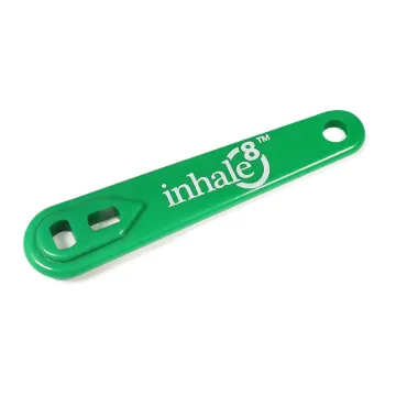 Inhale8 Green Oxygen Wrenches, NO Chain, 5 / Pack
