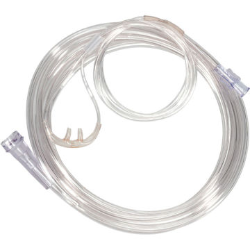 Picture of ETCO2 Intermediate Infant Divided Cannula with 7' O2 &amp; 7' CO2 Line, Male Luer-Lock Connector, Qty 25