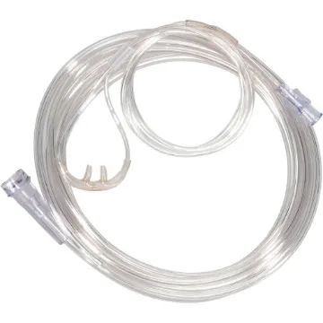 Picture of ETCO2 Intermediate Infant Divided Cannula with 7' O2 &amp; 7' CO2 Line, Male Luer-Lock Connector, Qty 25