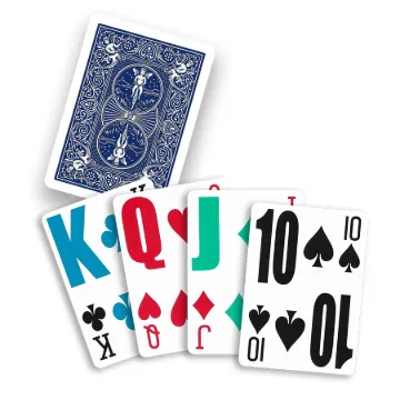 Parsons Low Vision Playing Cards