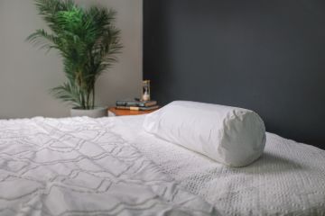 Picture of Align-Right Therapeutic Cervical Sleeping Pillow with 100% Cotton White  Pillow Case  -  Size Small